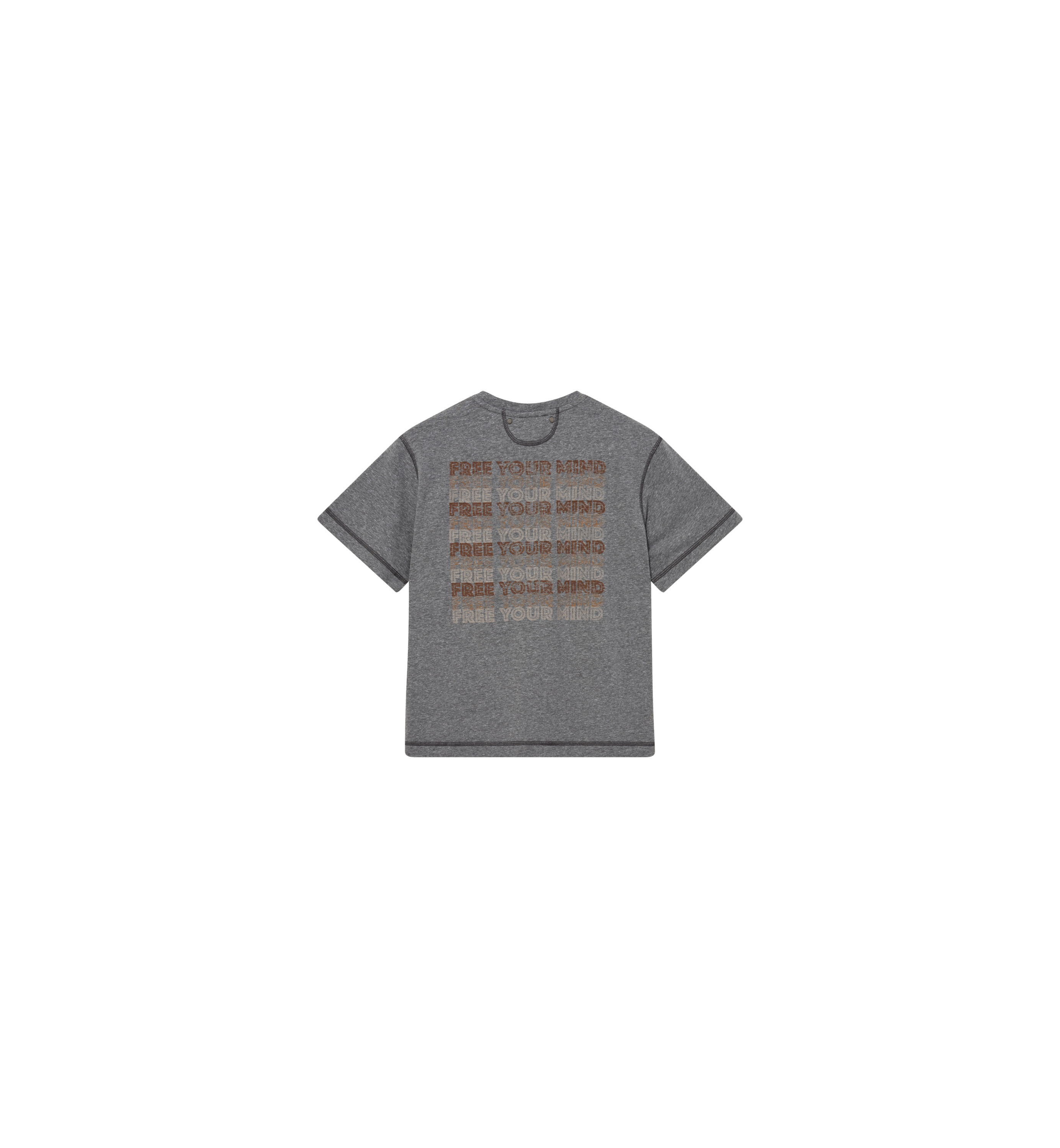 Packshot / Grey Melange / Back